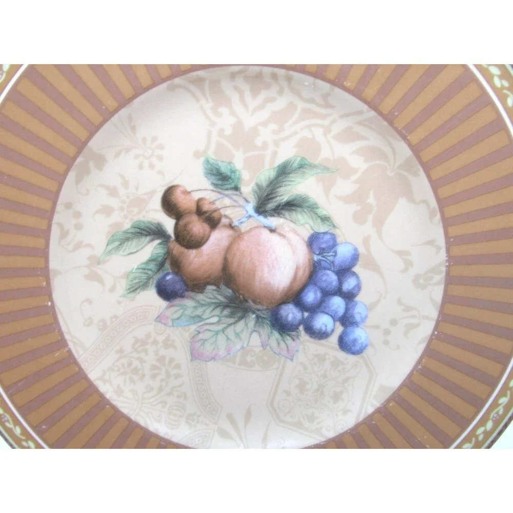 Fitz & Floyd Classic Choices Tuscany Intaglia Salad Plates 9 1/4